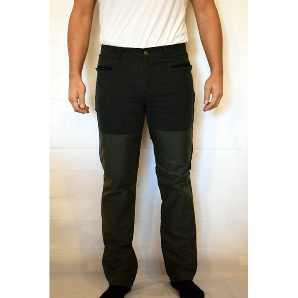Pantaloni cordura antistrappo impermeabile bottoni