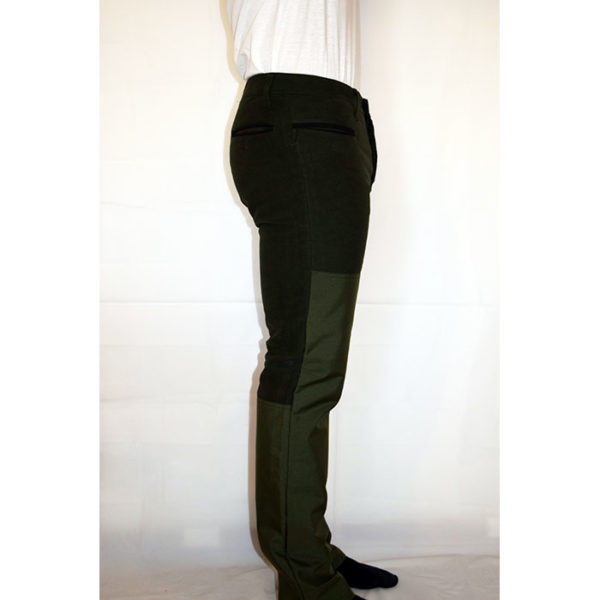Pantaloni cordura antistrappo impermeabile bottoni
