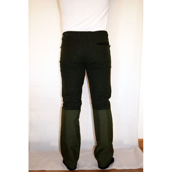 Pantaloni cordura antistrappo impermeabile bottoni