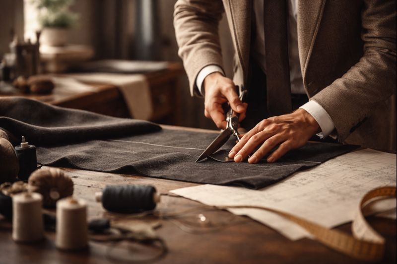Laboratorio sartoriale Vellusar, gesto artigianale e tempo di lavorazione